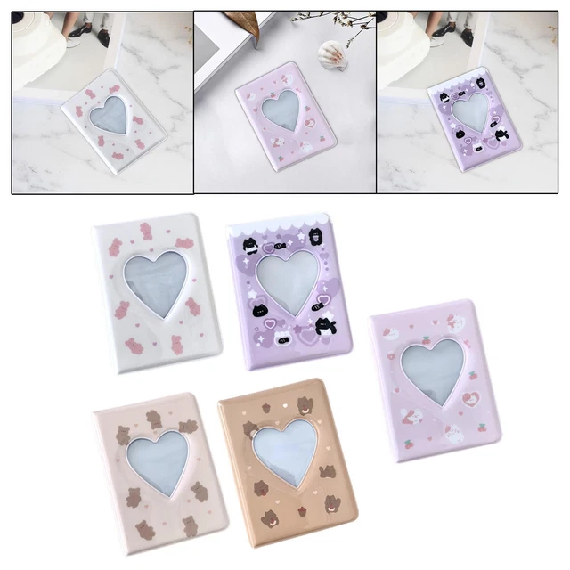 Classeur de cartes de douilles de Photocard d'album photo de 3 pouces pour le