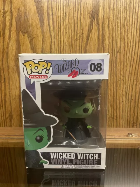 Funko Pop! Movies The Wizard of Oz Wicked Witch #08 Box Shows Minor Shelf Wear
