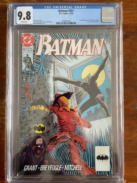 Batman #457 CGC 9.8 (1990, DC Comics) 1st Appearance of Tim Drake as Robin