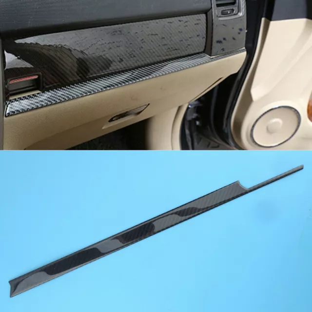 Copilot Dashboard Panel Cover Trim Fit For Honda CR-V 07-11 Carbon Fiber O