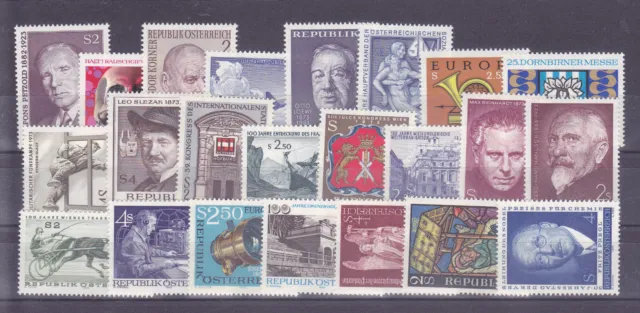 Österreich  Lot aus dem Jahr 1973  postfrisch siehe  Scan