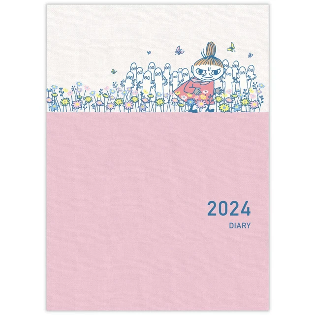 2024 SCHEDULE BOOK Agenda Planner Hallmark Moomin A5 Family Diary 34.