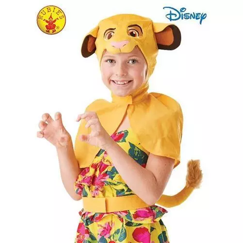 Child Disney Lion King Simba Fancy Dress Costume Official Rubie's Age 3-6