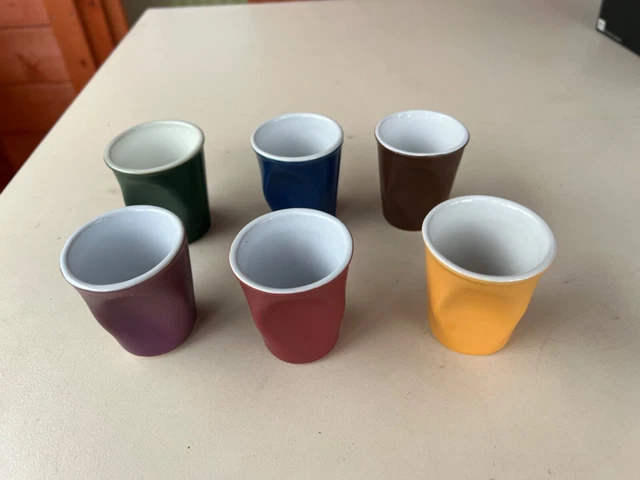 Lot de 6 Tasses REVOL COLLECTION MCDONALD'S 2011 Comme Neuf