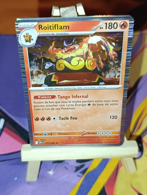 Roitiflam - Holo Rare 13/86 - Ecarlate et Violet 10.5 Flamme Blanche - Fantasy Sphere