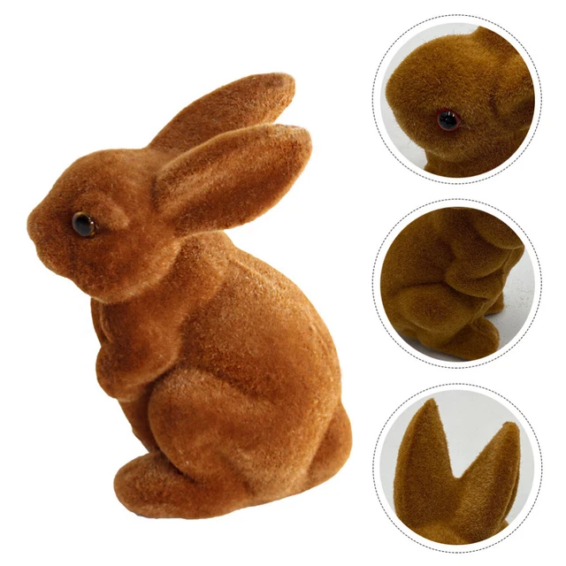 1 Pc Garten Bunny Statuen Moos Kaninchen Kaninchen Modell