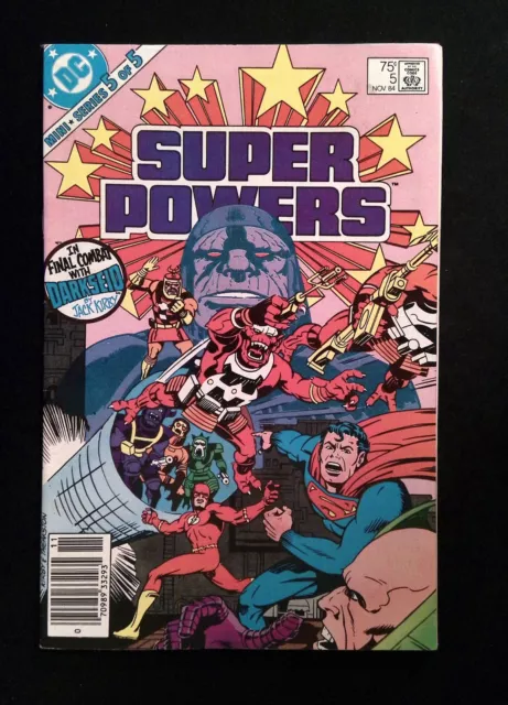 Super Powers #5  DC Comics 1984 FN/VF NEWSSTAND