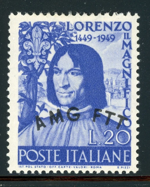 AMG-FTT Trieste MH: Scott #50 20L Lorenzo de MEDICI CV$16+