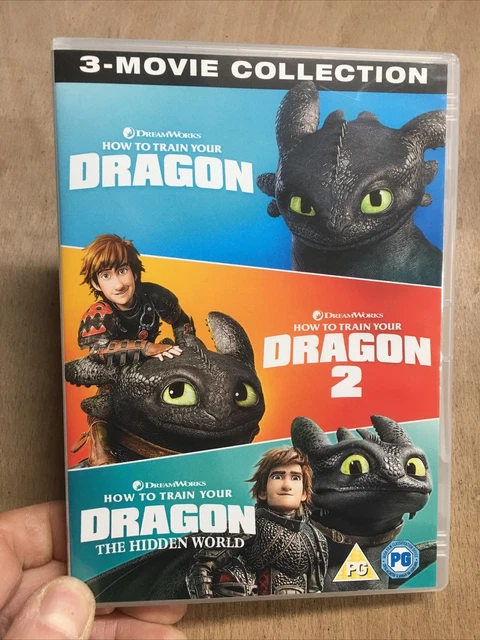 HOW TO TRAIN Your Dragon - All 3 Movie Film Collection(R2 DVD)Vikings