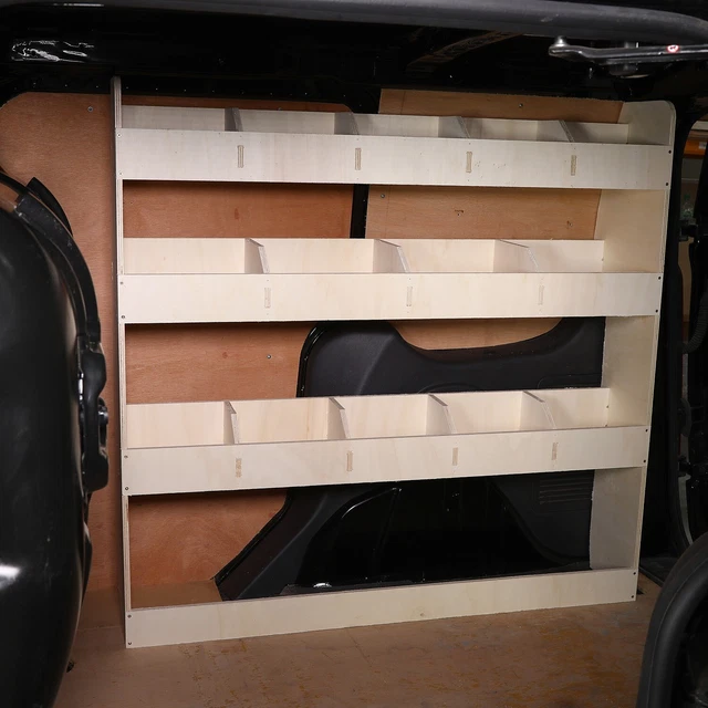 Car Racking Tools Storage FORD TRANSIT CONNECT 2014+ Van Racking Tool Storage Shelving, Driver ...
