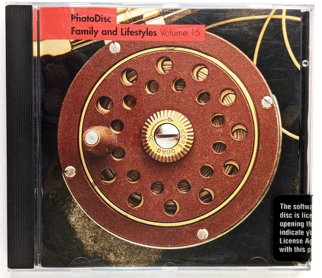 CD de fotos de stock libres de regalías y familiares de PhotoDisc 15