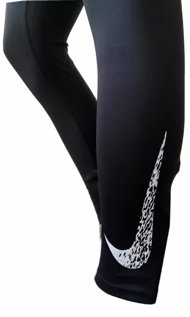 Nike One Tight Fit Mid Rise Full Length Leggings - Size S - Dry Fit  DD0252-010