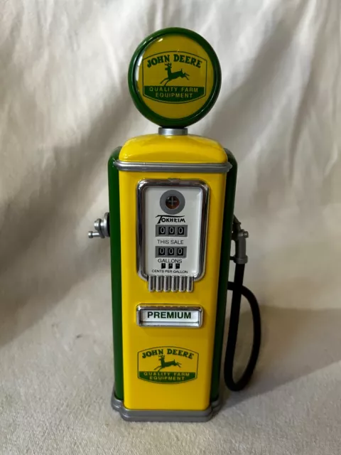 Gearbox Limited Edition 1950 John Deere Gas Pump Replica #66035 Coin Bank