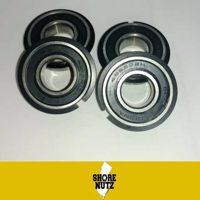 (4) 499502H  Snap Ring Sealed Ball Bearing 5/8 X 1-3/8 X .433 Wide 99502Hnr