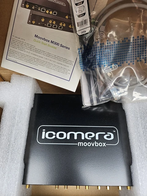 Icomera Router ICOMERA MOOVBOX 340 Wi-Fi/GPS Router 3G/4G 8-SIM 4-Modem Slots - 2 x ...