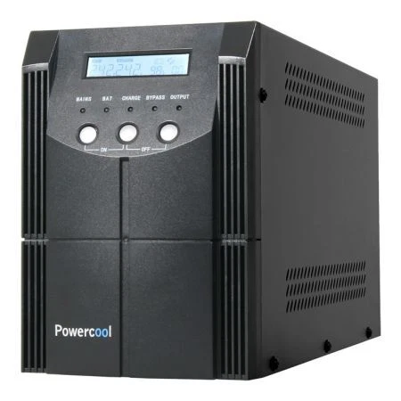 Powercool 2000Va Smart Ups 1200W Lcd Display 2 X Uk Plug 2 X Rj45 4 X Iec U