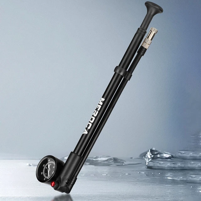 Pompe à Vélo Zosenyer – Mini Manuelle 100 PSI Avec Manomètre – Compatible Presta/Schrader – Support De Fixation – Pour VTT, Route, électriques