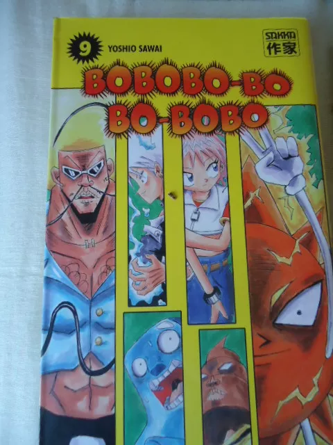 Neu Bobobo-Bo-Bobo Vol.9 Sawai Yoshio Sakka Manga Eo Buch