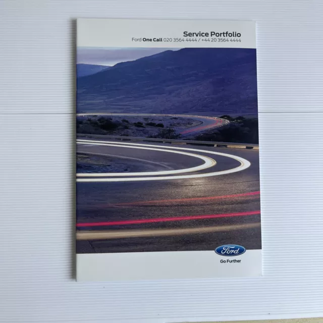 Ford Transit Service History Book Blank For All Models.