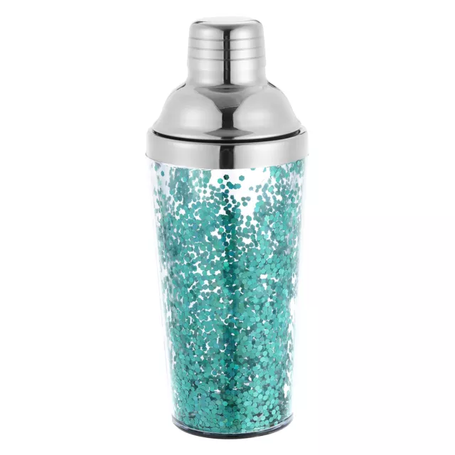 16OZ(450ml) Cocktail Mixer mit Sieb Edelstahl Oben Wein Mixer Flasche