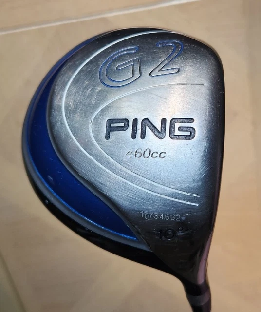 Ping G2 460cc 10* Driver Graphite Aldila NV 65-s 350…