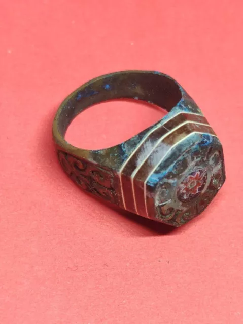 Ancient ring Medieval Antique Roman ring Authentic Artifact Meseum Quality
