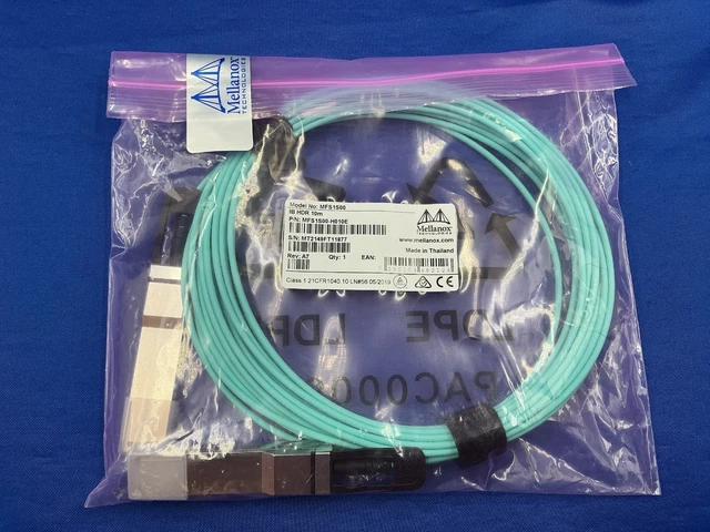Cavo Mellanox MFS1S00-H050E LinkX 200 Gigabit da