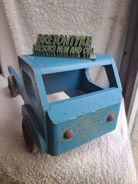 Jouet En Bois Ancien "L'Équilibriste" ERIA Lyon Années 30 - Avec Boîte D'origine, Occasion