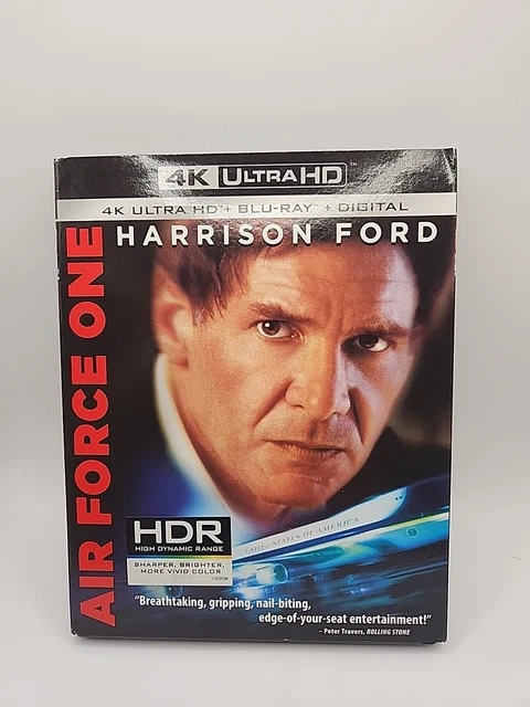 AIR FORCE ONE 4K Ultra HD Bluray/Bluray w/ OOP Slipcover