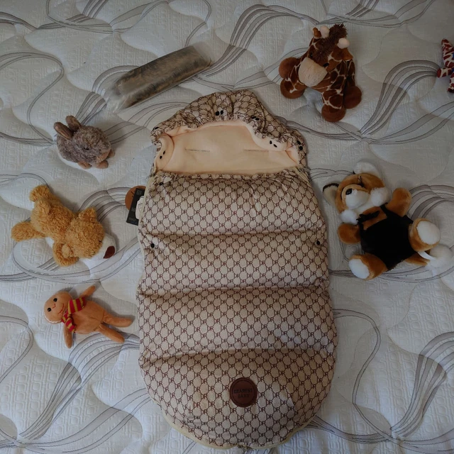 DEÄREST BÄBY Sleeping Bag in Stroller Footmuff Cocoon Waterproof-DR Logo-NWT