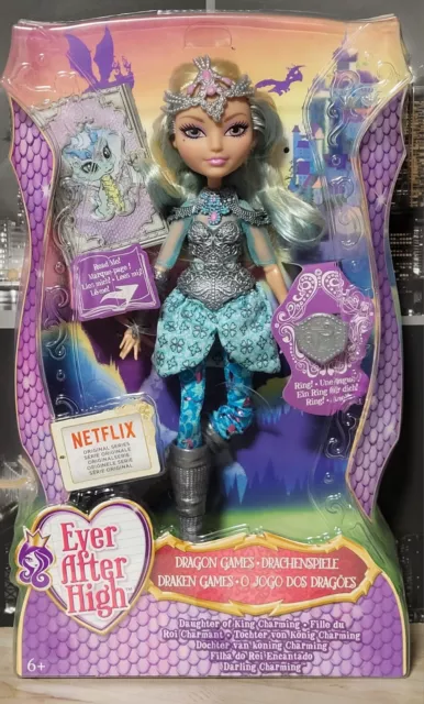 2015 Ever After High DRAGON GAMES Darling Charming Doll - NRFB