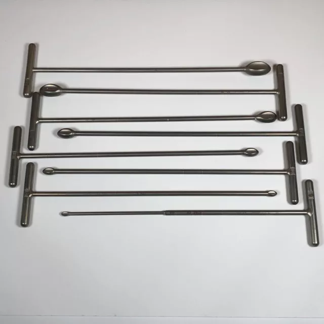 Stryker Exeter Total Hip System Plug Trials Set 0590-1-500 Instrument Set