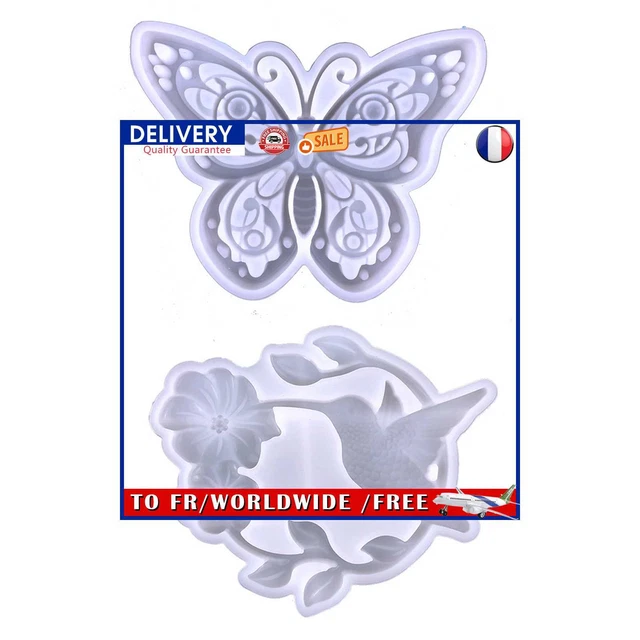 3D Silicone Mold - Epoxy Resin Crafting Projects for Wall Room Decor Ornaments