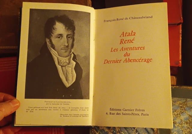 Livre Ancien Illustré : Le Dernier Des Abencérages Par Chateaubriand - Aquarelles De Berty