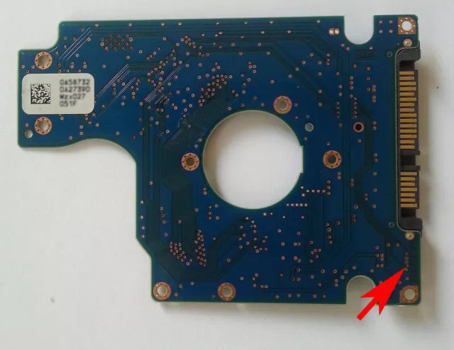 PCB Controlador Hitachi 0A90161 HTS545050B9A300 Disco Duro Electrónica