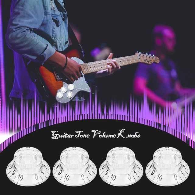 Boutons de volume de tonalité Interrupteur de réglage de basse For Les Paul LP