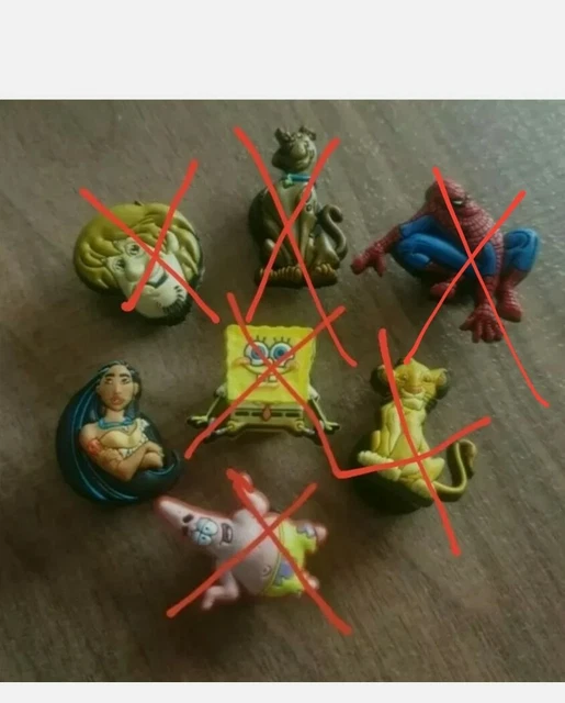 DISNEY JIBBITZ CROCS Spongebob Shaggy Scooby Doo Lion King Spiderman