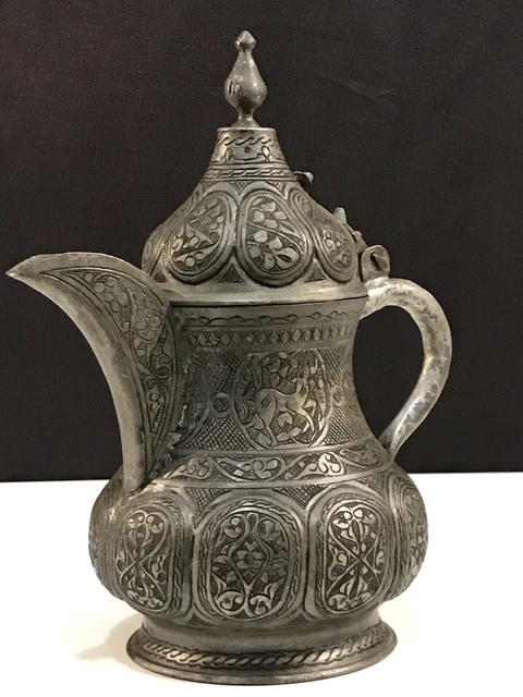 Théière Marocaine à Col De Cygne En Acier Inoxydable