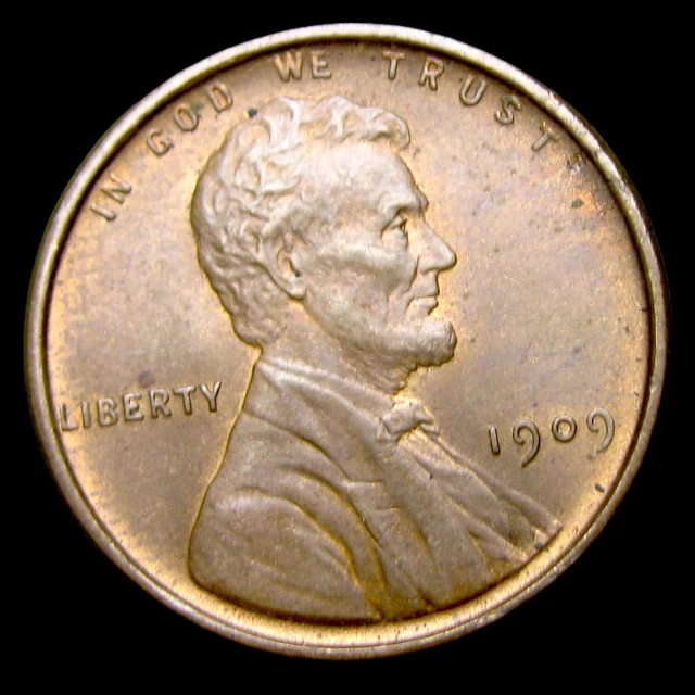 1909 VDB Lincoln Cent Wheat Penny ---- Gem BU Coin ---- #EE447