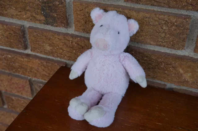 PLUSH PBK Pottery Barn Kids 9" PIG Doll PINK Small Mini Plush Toy Soft Figure