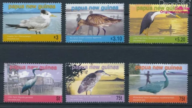 Papua-Guinea 1109-1114 (completa edizione) MNH 2005 Uccelli acquatici (10128837