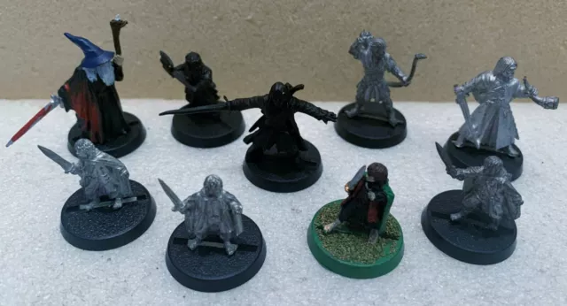 Warhammer Lord of the Rings MESBG The Fellowship of the Ring x9