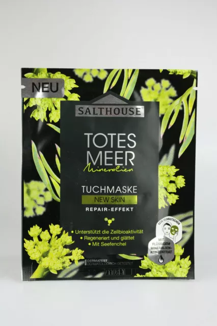 Salthouse Totes Meer Tuchmaske New Skin Repair-Effekt 100Stück