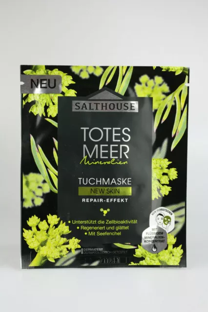 Salthouse Totes Meer Tuchmaske New Skin Repair-Effekt 20Stück