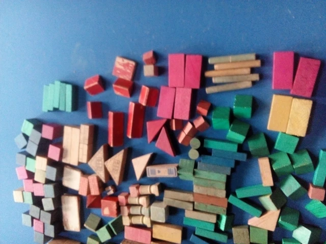 Lot De 204 Pièces Pour Jeu De Construction En Bois 4