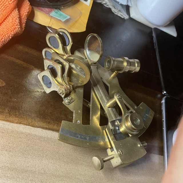 Maritime Instrument Astrolabe Nautical Ship Marine Brass 4 inch Sextant Lot of50