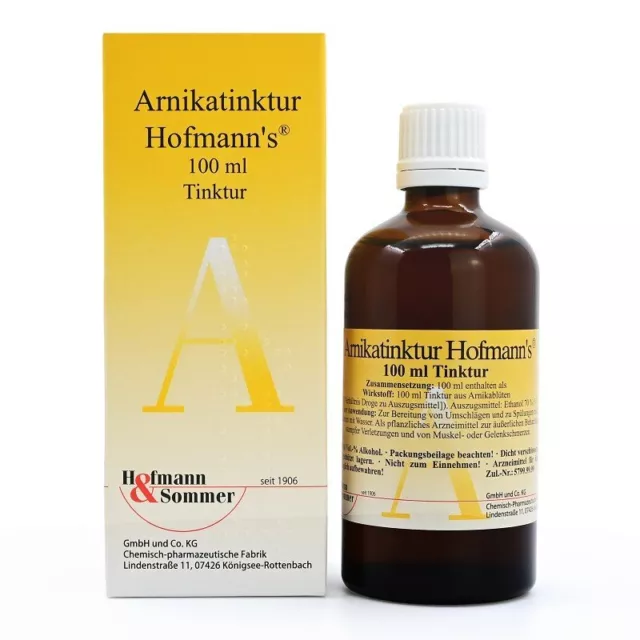 ARNIKA TINKTUR Hofmann's, 50 ml PZN 00691145