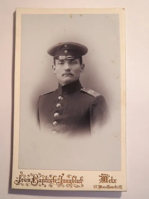 Metz - Soldat in Uniform - Regiment Nr. 98 - Portrait / CDV