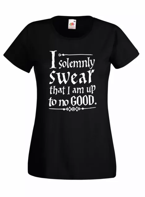 Maglia Donna I Solemnly Swear that I am up to no Good J789 Harry Potter T-shirt
