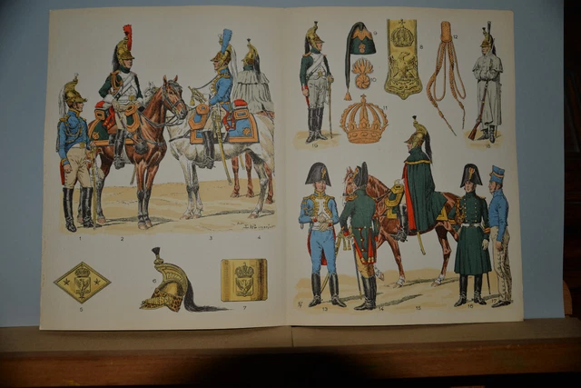 Rousselot Lucien Trompette des Dragons de la Garde impériale. Grande et petite t
